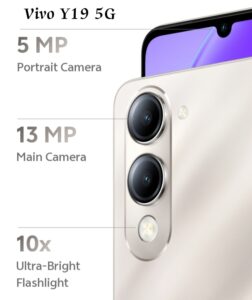 Vivo Y19 5G camera 